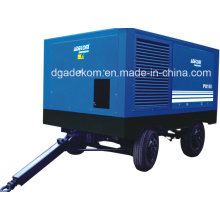 Road Building Electric Driven Portable High Pressure Screw Compressor (PUE 110-10)